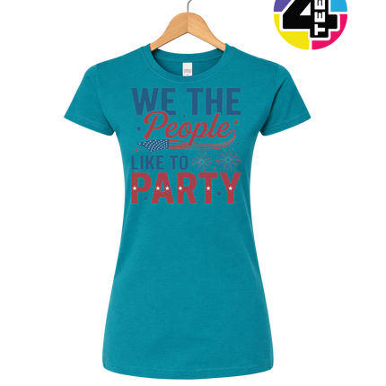 We the People Party Pride Women's Tee