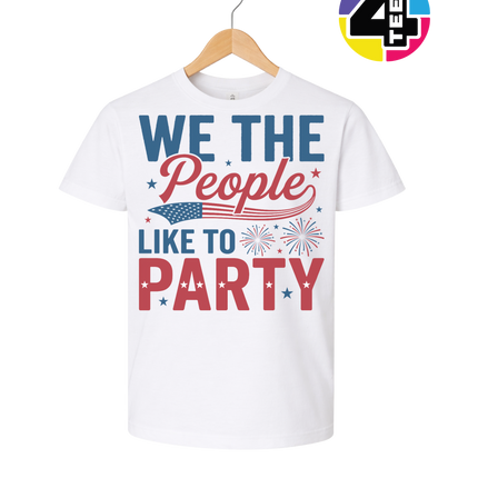 We the People Party Pride Youth Tee
