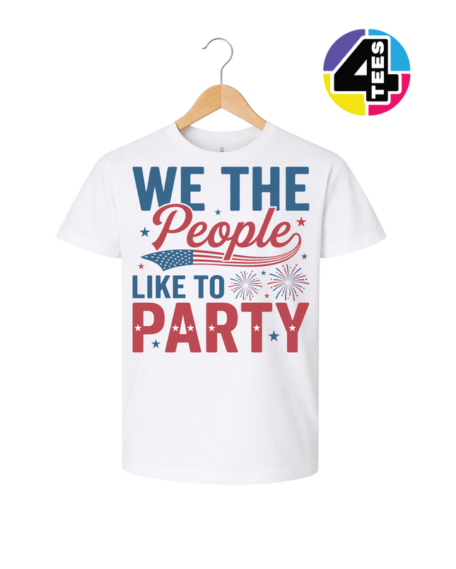 We the People Party Pride Youth Tee
