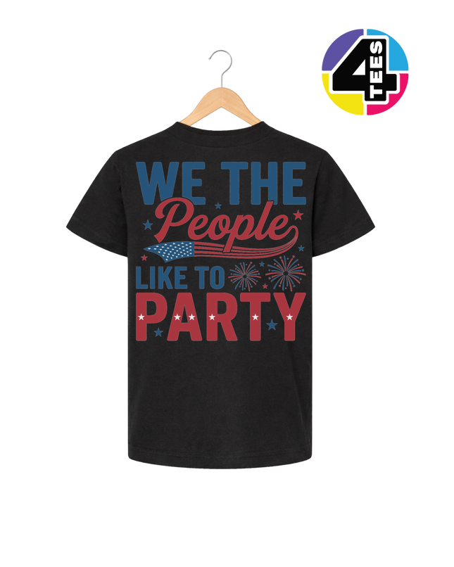 We the People Party Pride Youth Tee