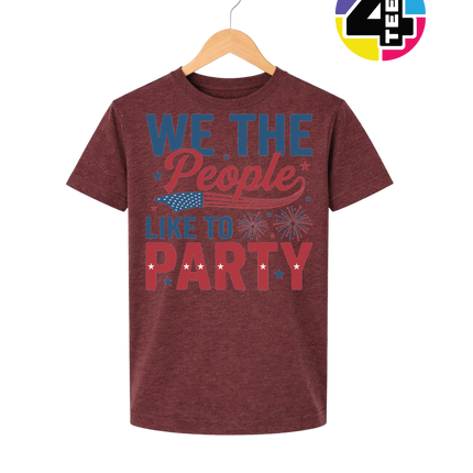 We the People Party Pride Youth Tee
