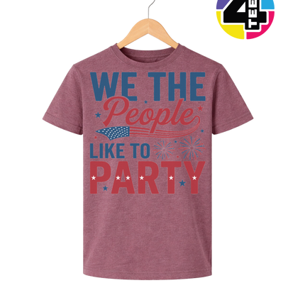 We the People Party Pride Youth Tee