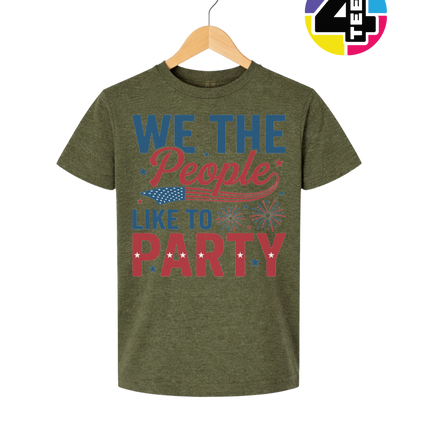 We the People Party Pride Youth Tee
