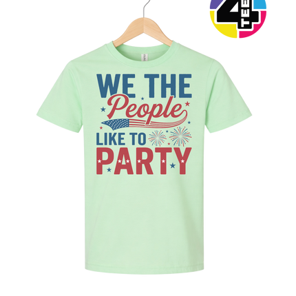 We the People Party Pride Youth Tee