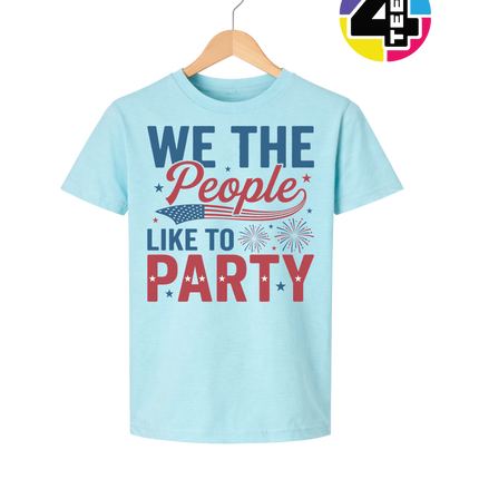 We the People Party Pride Youth Tee