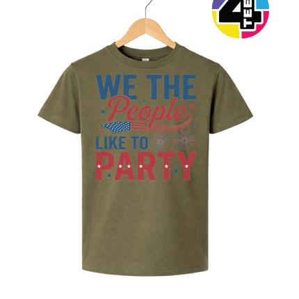 We the People Party Pride Youth Tee