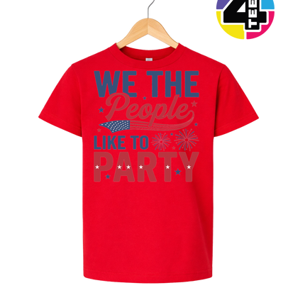 We the People Party Pride Youth Tee