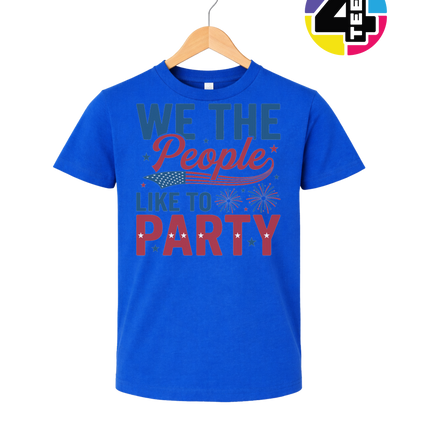 We the People Party Pride Youth Tee