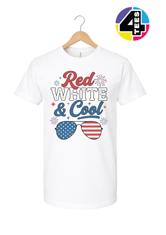 Red White & Cool Tee