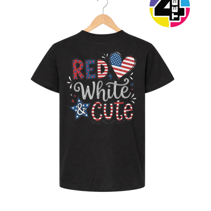 Red White & Cute Youth Tee
