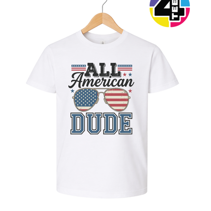All American Dude Youth Tee