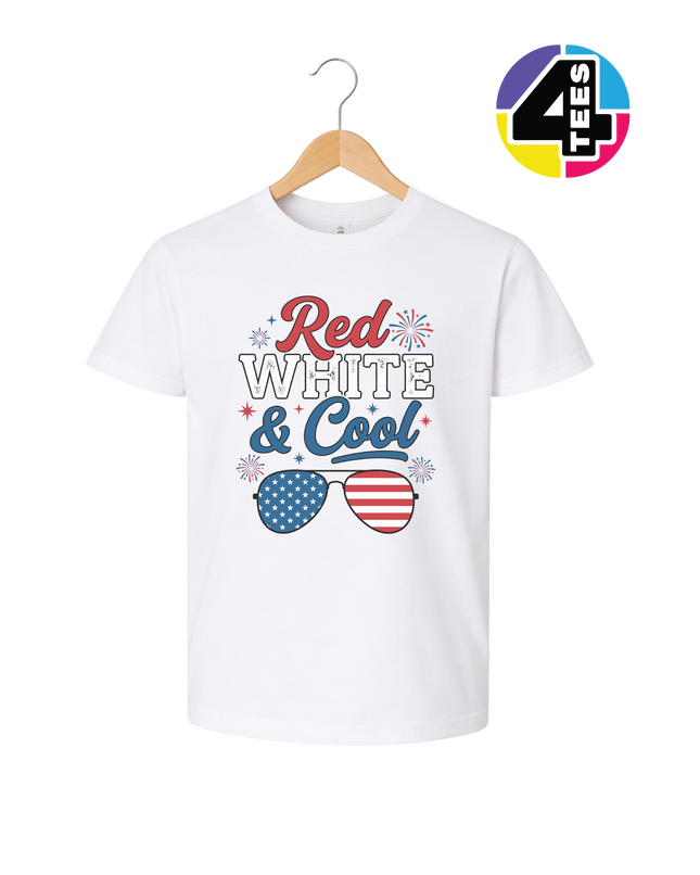 Red White & Cool Youth Tee