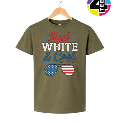 Red White & Cool Youth Tee