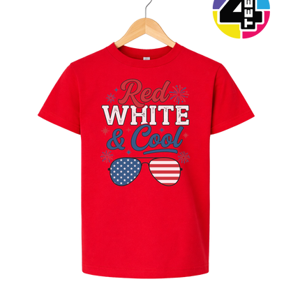 Red White & Cool Youth Tee