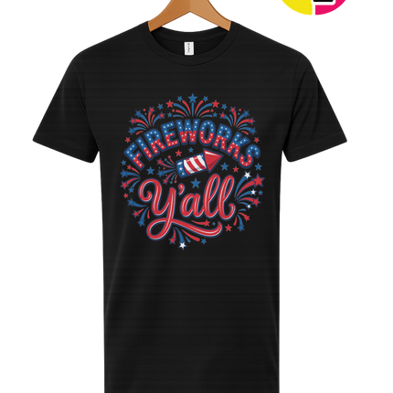 Fireworks Y’all Tee