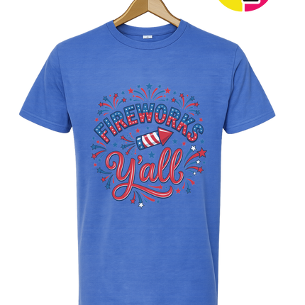 Fireworks Y’all Tee