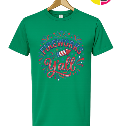 Fireworks Y’all Tee