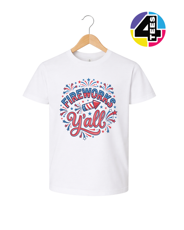 Fireworks Y’all Youth Tee