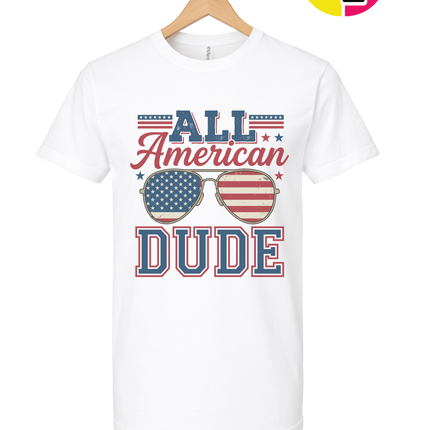 All American Dude Shades Tee