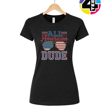 All American Dude Shades Women's Tee