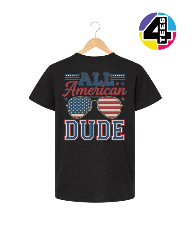 All American Dude Shades Youth Tee