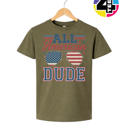 All American Dude Shades Youth Tee