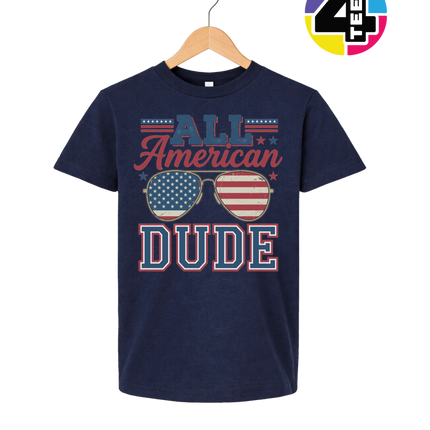 All American Dude Shades Youth Tee