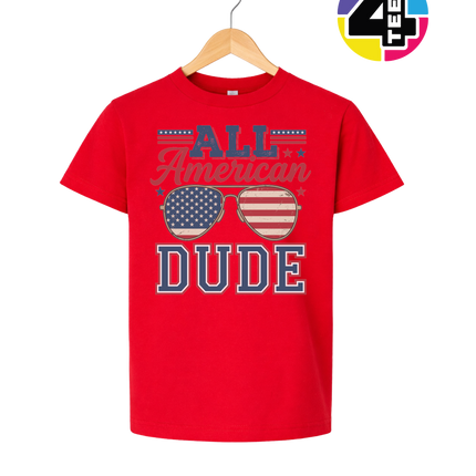 All American Dude Shades Youth Tee