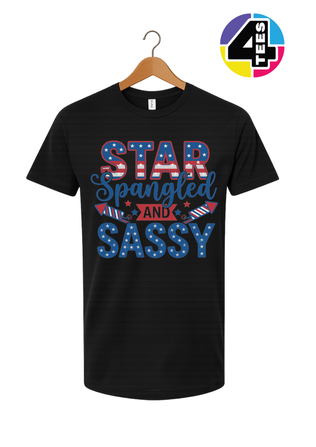 Star Spangled and Sassy Tee