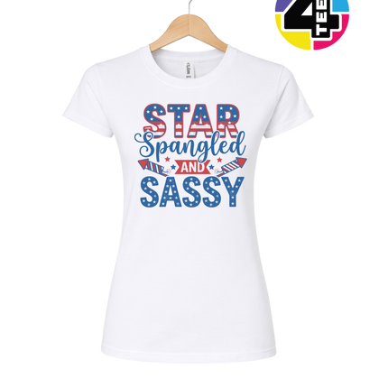 Star Spangled and Sassy Women's Tee