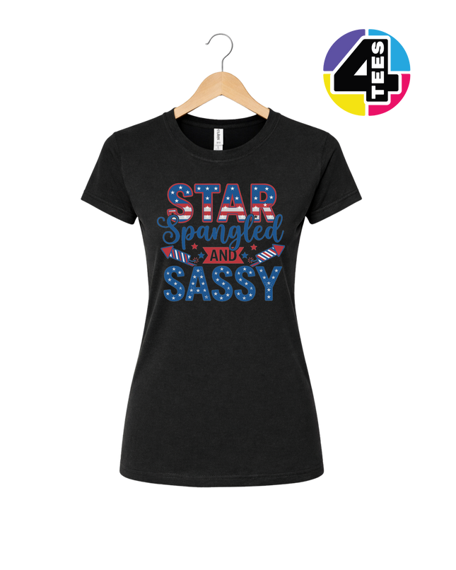 Star Spangled and Sassy Women's Tee