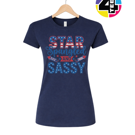 Star Spangled and Sassy Women's Tee