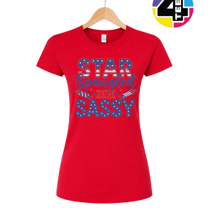Star Spangled and Sassy Women's Tee