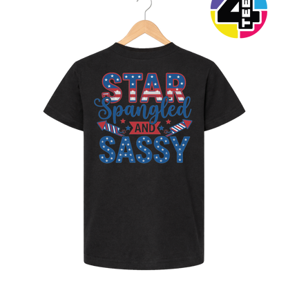 Star Spangled and Sassy Youth Tee