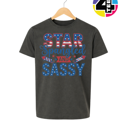 Star Spangled and Sassy Youth Tee