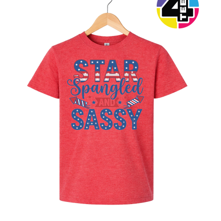 Star Spangled and Sassy Youth Tee