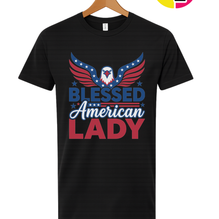 Blessed American Lady Tee