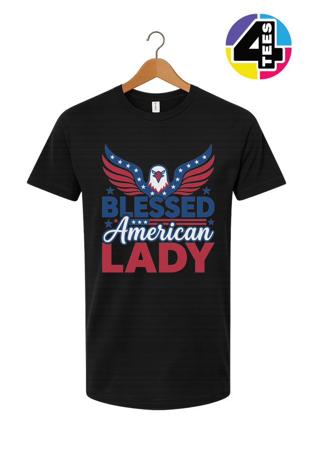 Blessed American Lady Tee