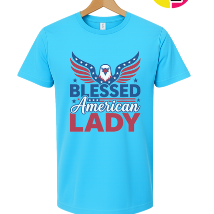Blessed American Lady Tee