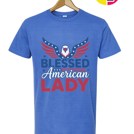 Blessed American Lady Tee