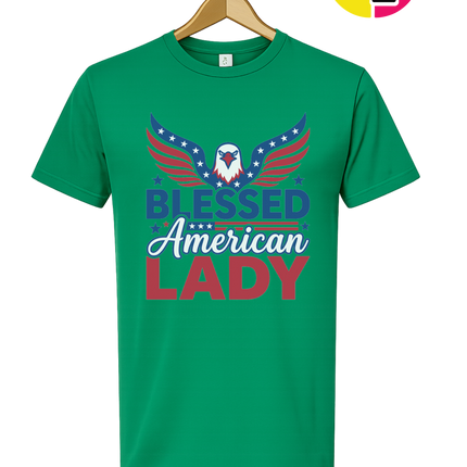 Blessed American Lady Tee