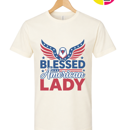 Blessed American Lady Tee