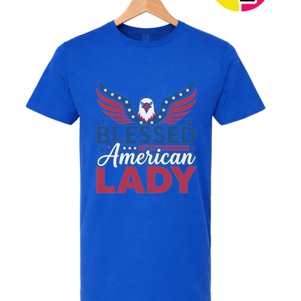 Blessed American Lady Tee