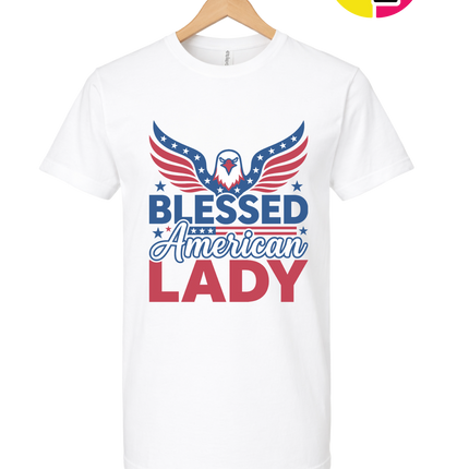 Blessed American Lady Tee