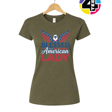Blessed American Lady Women's Tee