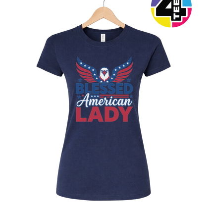 Blessed American Lady Women's Tee
