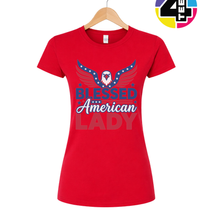 Blessed American Lady Women's Tee