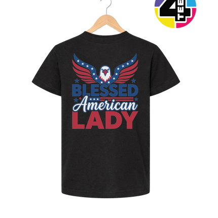 Blessed American Lady Youth Tee