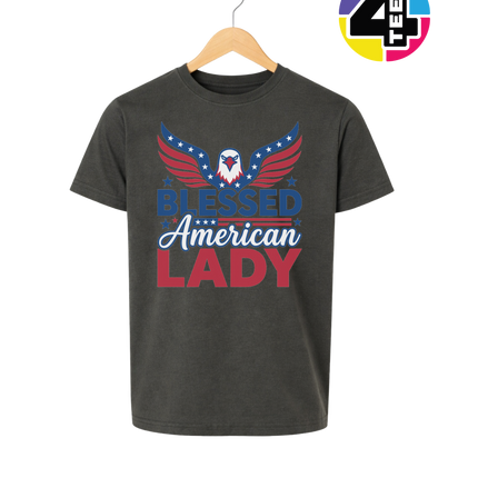 Blessed American Lady Youth Tee