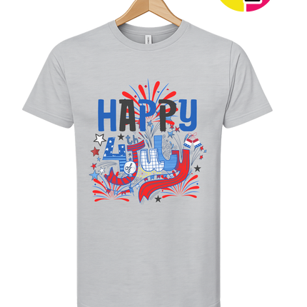 Happy 4th Fireworks Celebration Tee